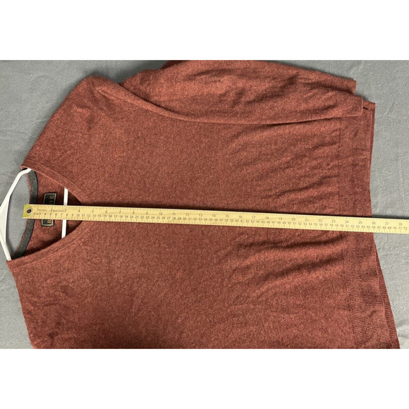 Jos A Bank Sweater Mens L 100% Cashmere Knit Soft Cozy Pullover Luxury - Picture 10 of 11